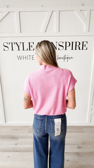 Estelle Mock Neck Top