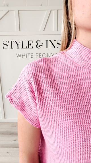 Estelle Mock Neck Top