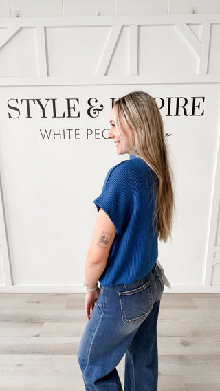Estelle Mock Neck Top