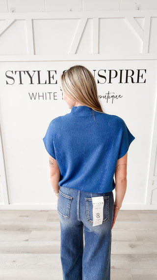 Estelle Mock Neck Top