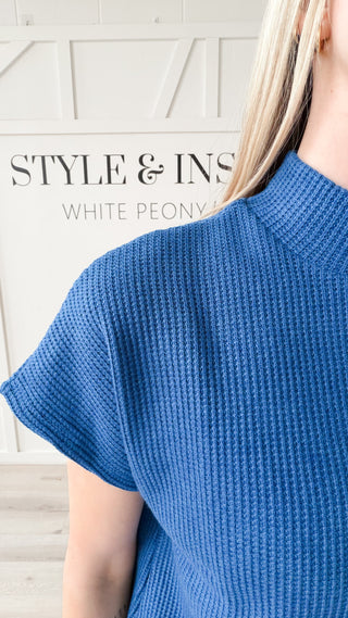 Estelle Mock Neck Top