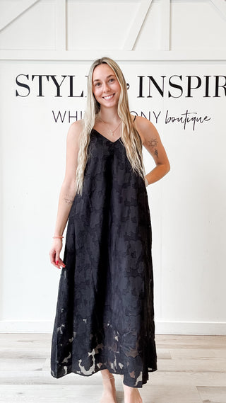 Paloma Floral Embroidered Maxi Dress