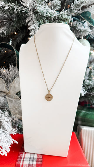 Golden Compass  Pendant  *Final Sale*