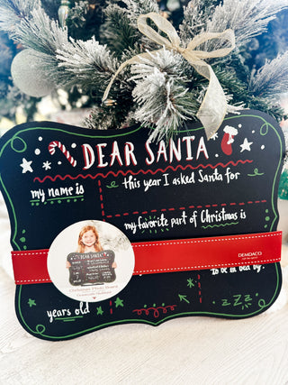 Dear Santa Chalkboard *Final Sale*