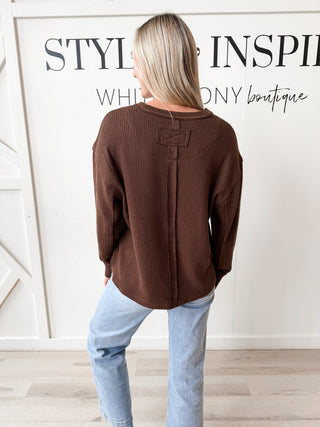 Quinn Textured Pullover