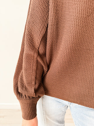 Quinn Textured Pullover
