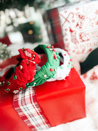 Christmas Knitted Headbands. *Final Sale*