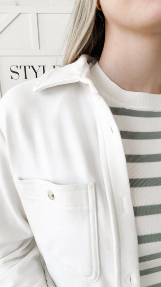Renata Ultra-Soft Relaxed Button-Up Top