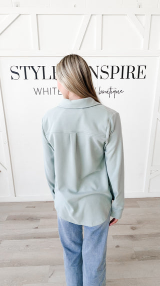 Renata Ultra-Soft Relaxed Button-Up Top