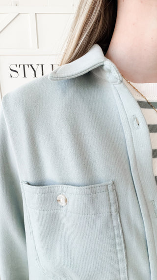 Renata Ultra-Soft Relaxed Button-Up Top