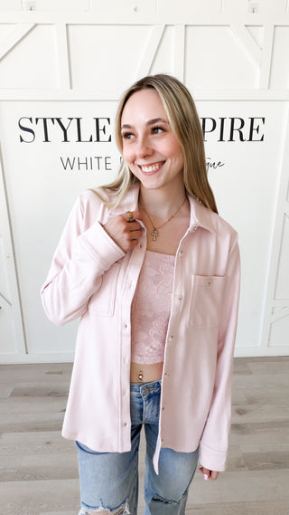 Renata Ultra-Soft Relaxed Button-Up Top