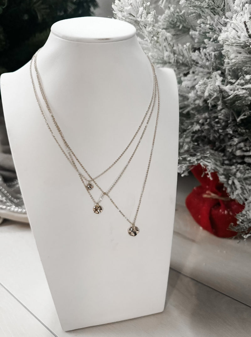 3 Layer Neck Chain with Charms