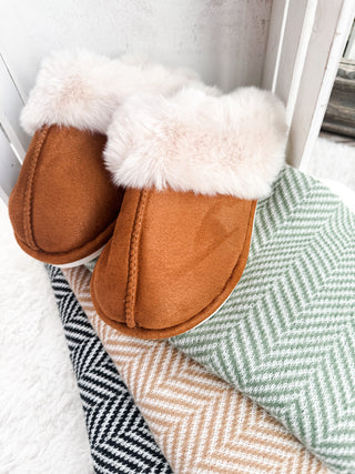 Fluffy House Slippers. *Final Sale*