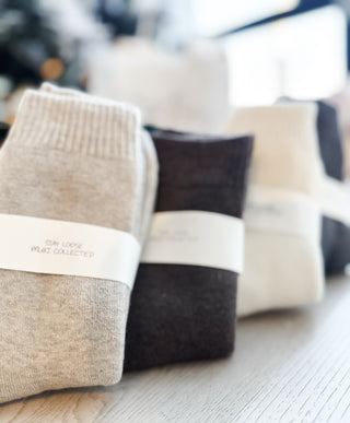 Thermal Fleece-Lined Crew Socks. *Final Sale*