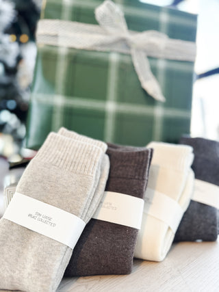 Thermal Fleece-Lined Crew Socks. *Final Sale*
