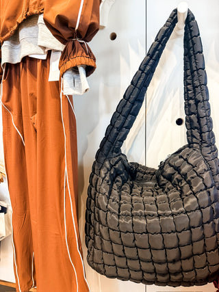 Quilted Carryall Bag