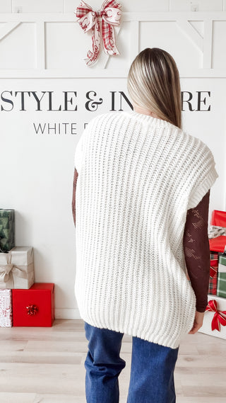 Lauren Button Down Sweater Vest