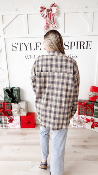 Cameron Brushed Plaid Shirt