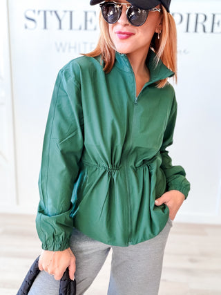 Brittany Mock Neck Active Jacket