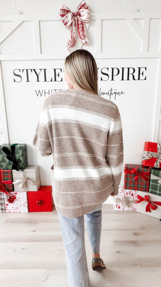 Angela Long Line Cardigan