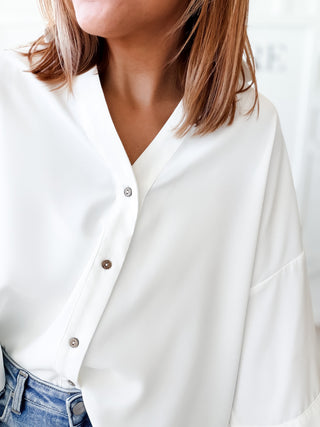 Shirley Back Pleat Blouse