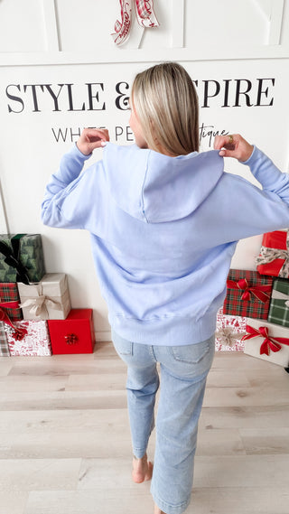 Neecy Half Snap Hooded Sweatshirt *Final Sale*