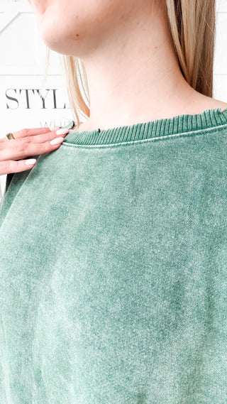 Monica Batwing High Low Sweatshirt *Final Sale*