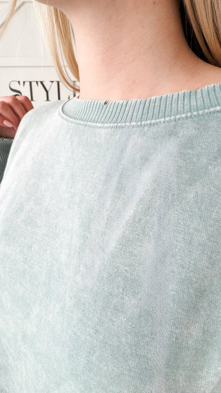 Monica Batwing High Low Sweatshirt *Final Sale*