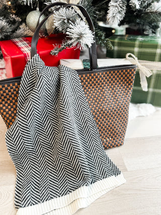 Tiffany Woven Organizer Tote Bag *Final Sale*