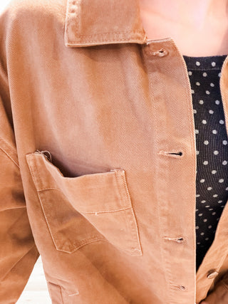 Meredith Oversized Cotton Shacket