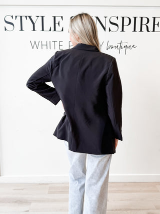 Shayne Open Front Classic Blazer