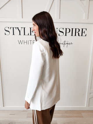Shayne Open Front Classic Blazer