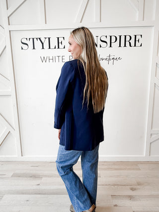 Shayne Open Front Classic Blazer