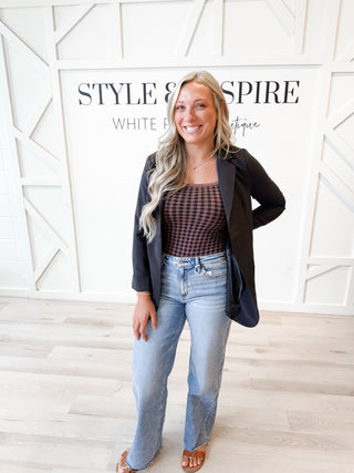 Shayne Open Front Classic Blazer