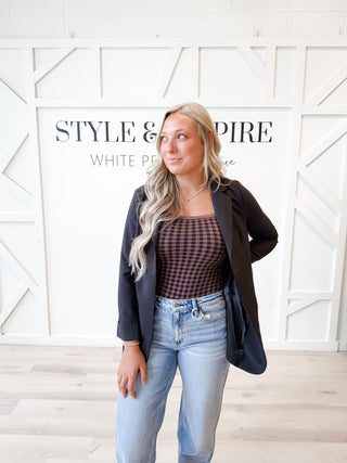 Shayne Open Front Classic Blazer