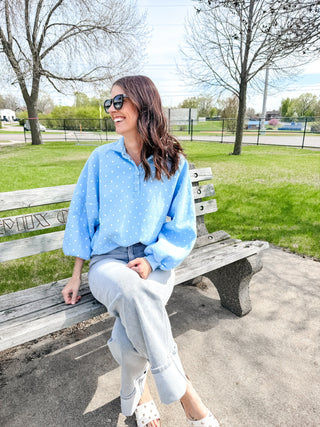 Dori Polka Dot Pullover
