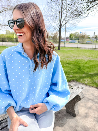 Dori Polka Dot Pullover