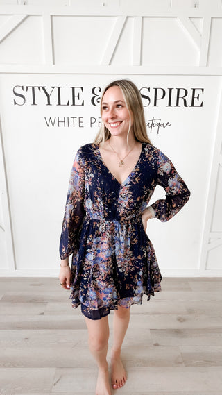 Noelle Lorex Floral Mini Dress
