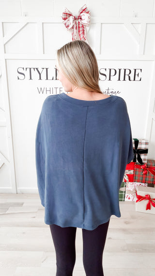 Nancy Boatneck Modal Half Sleeve Top *final sale*