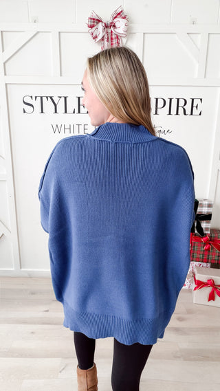 Kate Side Slit Oversized Sweater