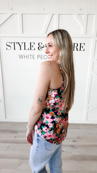 Tori Overlap V-Neck Cami