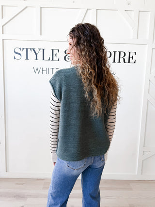 Cheyenne Oversized Sweater Vest