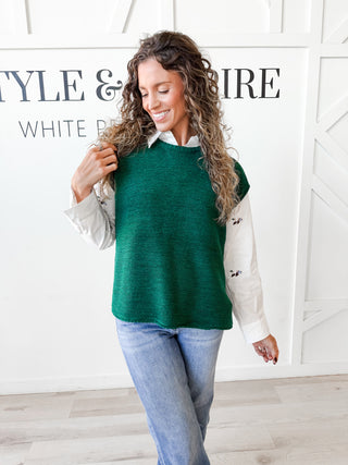 Cheyenne Oversized Sweater Vest