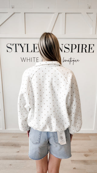 Dori Polka Dot Pullover