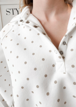 Dori Polka Dot Pullover