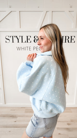 Dori Polka Dot Pullover