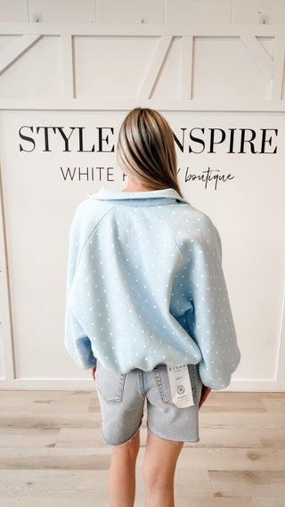 Dori Polka Dot Pullover