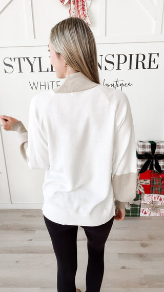 Marlee Color Block Sweater