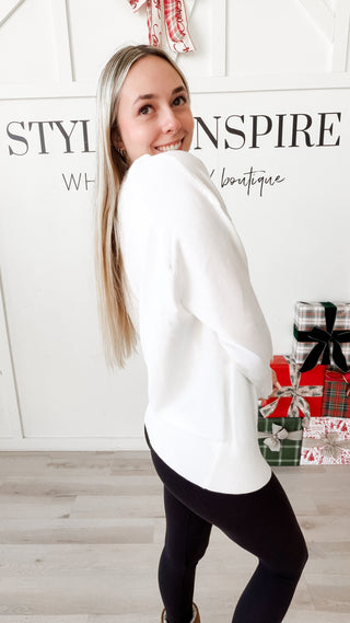 Lynn Off Shoulder Sweater