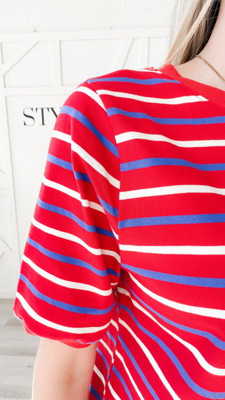 Geri Striped Everyday Tee